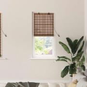 vidaXL Fönsterpersienner & Gardiner Brun 60 x 160 cm Bambu