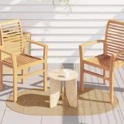 vidaXL Matta ZIZUR Brun 150 x 80 cm Polypropylen