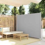vidaXL Infällbar sidomarkis 160 x 500 cm grå