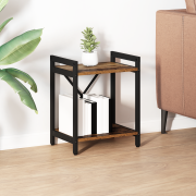 vidaXL Bokhylla Gammalt trä 40 x 30 x 48.5 cm Konstruerat trä