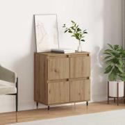 vidaXL Sideboard Brun 60 x 35 x 70 cm Konstruerat trä