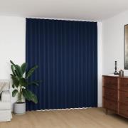 vidaXL Mörkläggningsgardin med krokar blå 290x245 cm