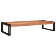 vidaXL Badrumshylla med hylla 120 x 50 x 23 cm Massiv Mangoträ, Järn