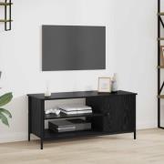 vidaXL TV-skåp Svart ek 100 x 40 x 45 cm Konstruerat trä
