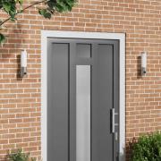 vidaXL Utomhus vägglampor 2 pcs Silver 12 x 7.5 x 29 cm Rostfritt stål