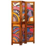 vidaXL Rumsavskiljare Brun 105 x 160 cm massivt akacia