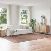 vidaXL Anti-glid Shaggy Matta Brun 240 x 340 cm PP