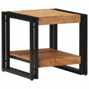 vidaXL Kaffeebord Brun 40 x 40 x 38 cm massivt akacia