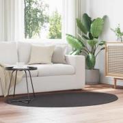 vidaXL Områdesmattor HUARTE Antracit 120 x 170 cm Polyester