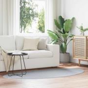 vidaXL Områdesmattor HUARTE Grå 100 x 200 cm Polyester