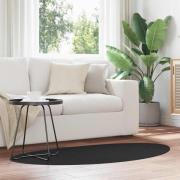 vidaXL Matta HUARTE Svart 80 x 150 cm Polyester