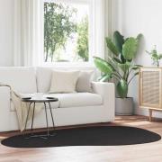 vidaXL Matta HUARTE Svart 140 x 200 cm Polyester