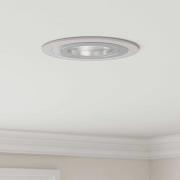 vidaXL Spotlights med strålkastare Silver 9 x 9 x cm Aluminium