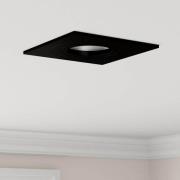 vidaXL Spotlights med strålkastare 6 pcs Svart 9 x 9 x cm Aluminium