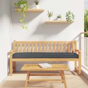vidaXL Pallkuddset 2 pcs Antracit 180 x 40 x 8 cm 100% Polyester
