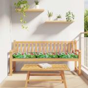 vidaXL Pallkuddset 2 pcs Tropisk djungel 200 x 40 x 8 cm Oxford tyg