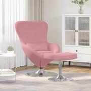 vidaXL Äggfåtölj 2 pcs Rosa 63 x 73 x 90 cm Sammet