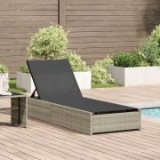 vidaXL Solstol Reclining Beige 200.5 x 70 x 75 cm konstrotting