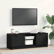 vidaXL TV-skåp Svart 102 x 35 x 36.5 cm Konstruerat trä