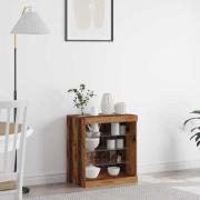 vidaXL Sideboard Gammalt trä 60.5 x 37 x 67 cm Konstruerat trä