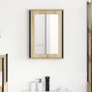 vidaXL Badrumsspegelskåp Brun 42 x 12 x 60 cm Konstruerat trä