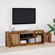 vidaXL TV Enheter Brun 139,5 x 34 x 50 cm Konstruerat trä