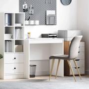 vidaXL Skrivbord Vit 80 x 50 x 76 cm Konstruerat trä