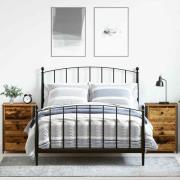 vidaXL Nattduksbord 2 pcs Brun 40 x 36 x 60 cm Solid återvunnen trä