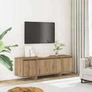 vidaXL TV-bänk artisan ek 120x30x40,5 cm konstruerat trä