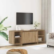 vidaXL Tv-bänk artisan ek 130x35x50 cm konstruerat trä