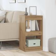 vidaXL Bokhylla/Rumsavdelare artisan ek 40x30x72 cm