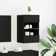 vidaXL TV-skåp Svart 40 x 30 x 60.5 cm Konstruerat trä