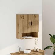 vidaXL Väggskåp artisan ek 60x31x70 cm konstruerat trä