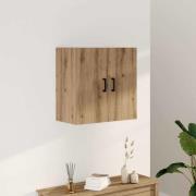 vidaXL Väggskåp artisan ek 60x31x60 cm konstruerat trä