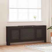 vidaXL Elementskydd MDF svart 205 cm