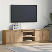 vidaXL TV-skåp Brun 182 x 34 x 50 cm Konstruerat trä