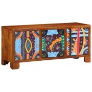 vidaXL Skobänk honungsbrun 100 x 35 x 45 cm massivt akacia