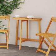 vidaXL Trädgårdsbord Brun 78 x 46 x 75 cm Massivt akaciaträ