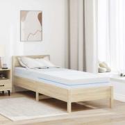 vidaXL Madrass Vit 70 x 200 cm Skum