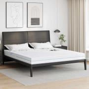 vidaXL Madrass Vit 200 x 200 cm Skum