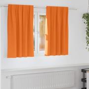 vidaXL Mörkläggningsgardiner med gardiner Ljust Rosa Polyester