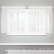vidaXL Gardiner med gardiner Blommor Vit 150 x 100 cm Polyester