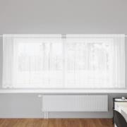 vidaXL Gardiner med gardiner Vit Polyester