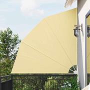 vidaXL Balkongskärm Sand 210 x 210 cm Polyester