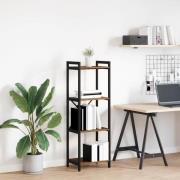 vidaXL Hyllsystem Gammalt trä 40 x 30 x 85 cm Konstruerat trä