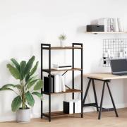 vidaXL Bokhylla Gammalt trä 60 x 30 x 118 cm Konstruerat trä