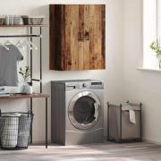 vidaXL Väggskåp Gammalt trä 69,5 x 34 x 90 cm Konstruerat trä