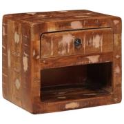 vidaXL Väggmonterad sänggavel med låda Flerfärgsdesign 40 x 30 x 36 cm