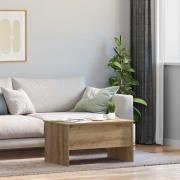 vidaXL Kaffeebord Artisan Ek 102 x 50,5 x 46,5 cm Konstruerat trä