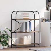 vidaXL Hyllsystem artisan ek 80 x 30 x 109 cm Konstruerat trä